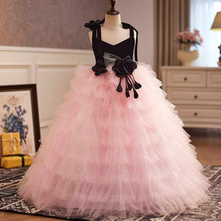 long-length ball gown for girls 